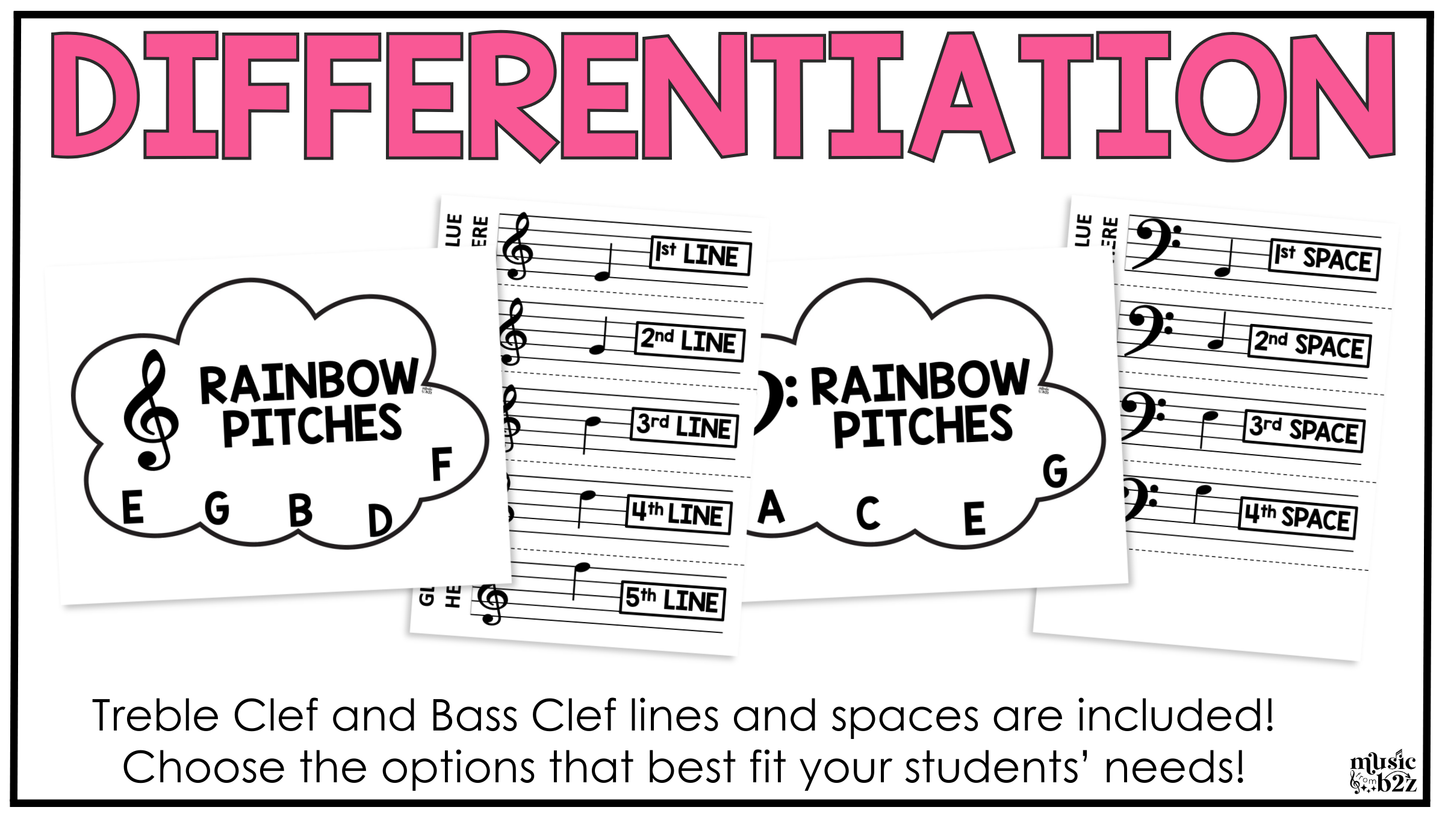 Spring Music Craft Music Bulletin Board Spring Music Sub Plans Treble Clef