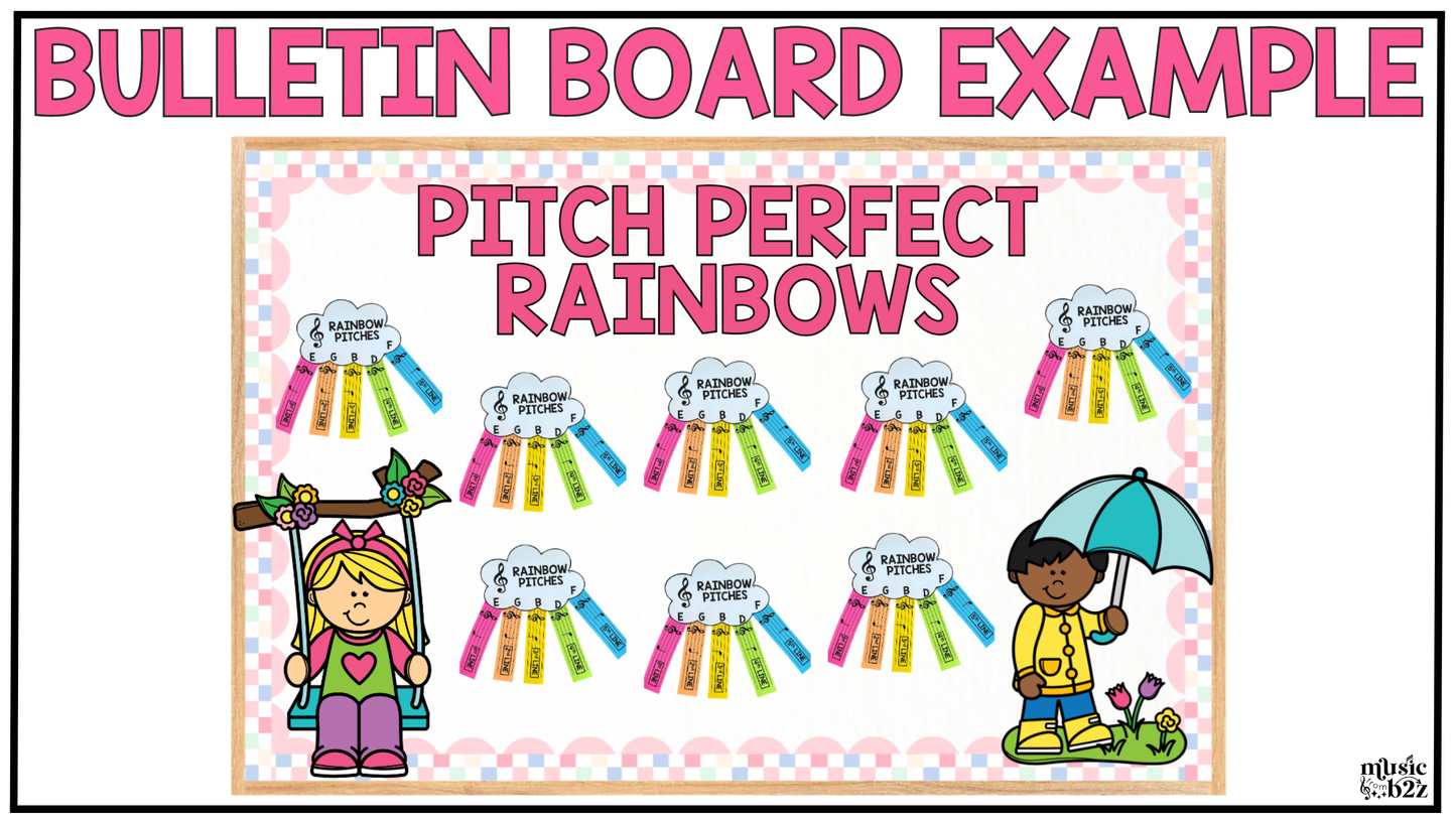 Spring Music Craft Music Bulletin Board Spring Music Sub Plans Treble Clef