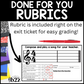 Recorder BAGCD Exit Tickets & Rubrics Editable Elementary Music Assessment