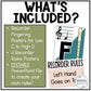Music Classroom Decor - Recorder Fingering and Rules Posters - Modern Oasis