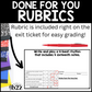 Sixteenth Notes Exit Tickets Rubrics Editable Elementary Music Rhythm Assessment