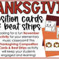 Thanksgiving Elementary Music Composition Rhythm Cards Worksheets & Beat Strips