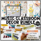Music Classroom Decor BUNDLE - Music Bulletin Board & Posters - Modern Oasis