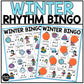 Winter Music Bingo Game Activities for Quarter & Eighth Notes Centers Sub Plans