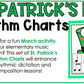 St. Patrick's Day Elementary Music Lesson - Rhythm Worksheet Activity