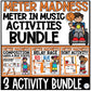 March Music Madness | Music Meter Activities BUNDLE | Time Signature Activity