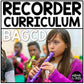 BAGCD Recorder Unit Elementary Music Curriculum Lesson Activity Worksheets Games