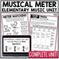 Meter Time Signature Unit Elementary Music Curriculum Elements of Music Lesson Activity Games