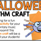 Halloween Spider Rhythm Craft Elementary Music Centers Sub Plans Activities