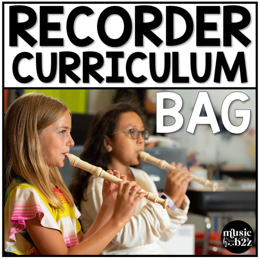BAG Recorder Unit Elementary Music Curriculum Lesson Activity Worksheets Games
