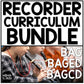 Recorder Unit BUNDLE BAG BAGED BAGCD Elementary Music Curriculum Lessons