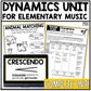 Dynamics Unit Elementary Music Curriculum Elements of Music Lesson Plan Template