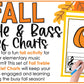 Fall Music Lines and Spaces Treble Clef Worksheets Fall Music Activities
