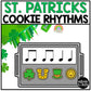 St. Patrick's Day Rhythm Cookies Elementary Music Centers Game Craft Composition