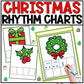 Christmas Music Rhythm Charts Rhythm Worksheet Music Worksheets Elementary Music