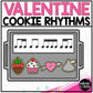 Valentines Day Rhythm Cookies Elementary Music Centers Game Craft Composition