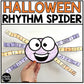 Halloween Spider Rhythm Craft Elementary Music Centers Sub Plans Activities