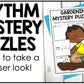 Sixteenth Notes Rhythm Mystery Puzzles Elementary Music Centers Sub Plans