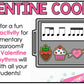 Valentines Day Rhythm Cookies Elementary Music Centers Game Craft Composition