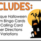 Halloween Music Bingo Game Activities for Quarter & Eighth Notes Centers