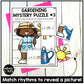 Sixteenth Notes Rhythm Mystery Puzzles Elementary Music Centers Sub Plans