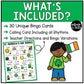 St Patricks Day Music Bingo Game Activities for Quarter & Eighth Notes Centers