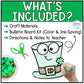 St. Patricks Day Music Craft - March Music Rhythm Lesson - Bulletin Board Kit