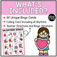 Valentines Day Music Bingo Game Activities for Quarter & Eighth Notes Centers