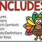 Thanksgiving Music Coloring Color by Note Thanksgiving Music Worksheets Dynamics
