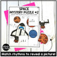 Half Note Rhythm Mystery Puzzles Elementary Music Centers Sub Plans Activity