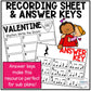Valentine's Day Music Activity - Write the Room - Music Rhythm - Music Lesson