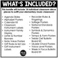 Simply Checkered Elementary Music Classroom Decor BUNDLE Posters Labels & More