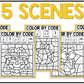 Fall Music Coloring Color by Rhythm Fall Music Worksheets Music Color by Note