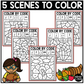 Thanksgiving Music Coloring Thanksgiving Music Worksheets Music Color by Note