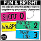 Voice Level Volume Chart Posters Elementary Music Classroom Decor