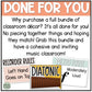 Music Classroom Decor BUNDLE - Music Bulletin Board & Posters - Modern Oasis