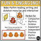 Fall Elementary Music Composition Rhythm Cards Worksheets & Beat Strips Autumn