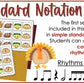 Thanksgiving Elementary Music Composition Rhythm Cards Worksheets & Beat Strips
