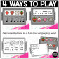 Valentines Day Rhythm Cookies Elementary Music Centers Game Craft Composition
