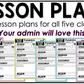 Dynamics Unit Elementary Music Curriculum Elements of Music Lesson Plan Template