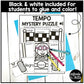 Music Tempo Mystery Puzzles Elementary Music Centers Sub Plans Activities
