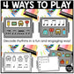 Back to School Rhythm Cookies Elementary Music Centers Game Craft Composition