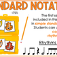 Fall Elementary Music Composition Rhythm Cards Worksheets & Beat Strips Autumn