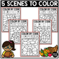 Thanksgiving Music Coloring Color by Note Music Worksheets Music Symbols
