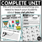 Bass Clef Unit Elementary Music Curriculum Lesson Activity Worksheets Games