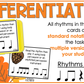 Fall Rhythm Task Cards Elementary Music Centers Lessons & Activities for Autumn