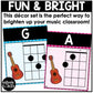 Ukulele Chord Chart Posters Elementary Music Classroom Decor