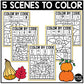 Fall Music Coloring Music Color by Note Fall Music Worksheets Music Symbols