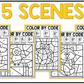 Fall Music Coloring Music Color by Note Fall Music Worksheets Treble Clef