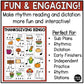Thanksgiving Music Bingo Game Activities for Quarter & Eighth Notes Centers